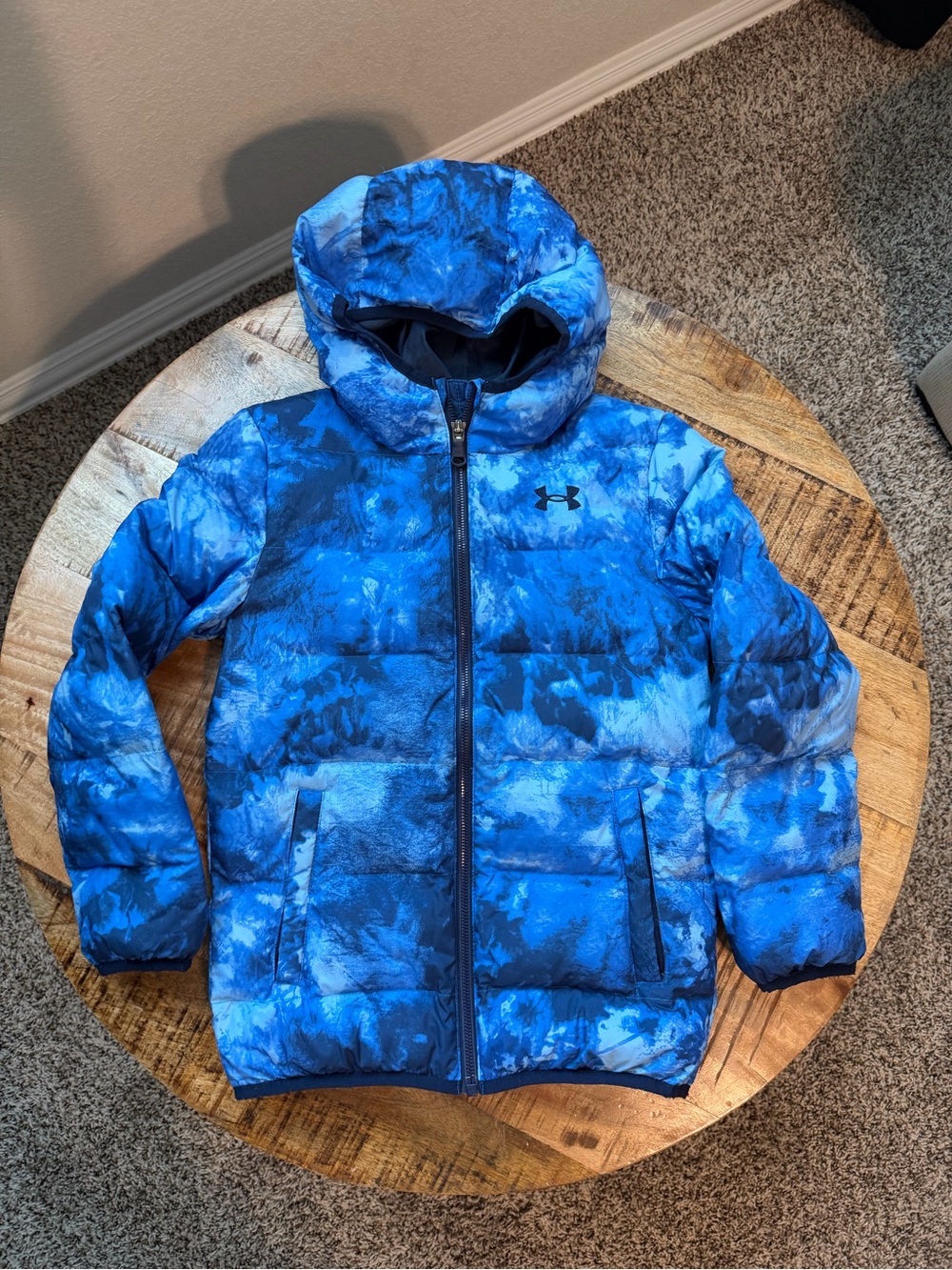 Under Armour Boys' Pronto Puffer Jacket Hooded Coat